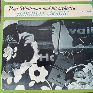PAUL WHITEMAN AND HIS ORCHESTRA Hawaiian Magic LP 1975 Birchmount Canada BM-713